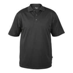 Cotton Polo Black